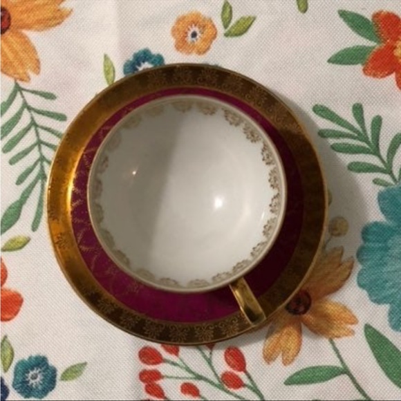 Beautiful Vintage Espresso Cup & Saucer - Picture 3 of 8